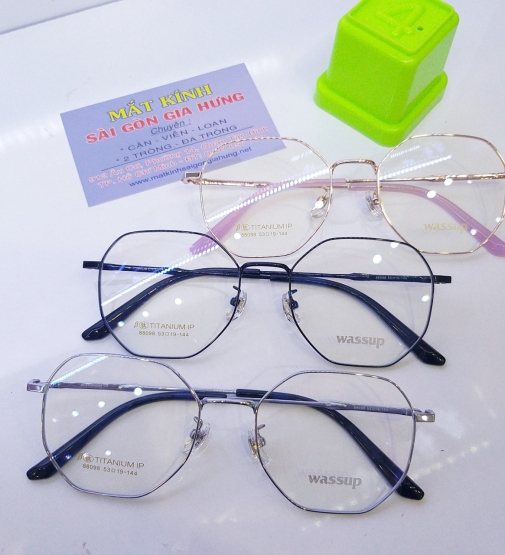 Gọng Kính Kim Loại  TiTan Cao cấp WASSUP